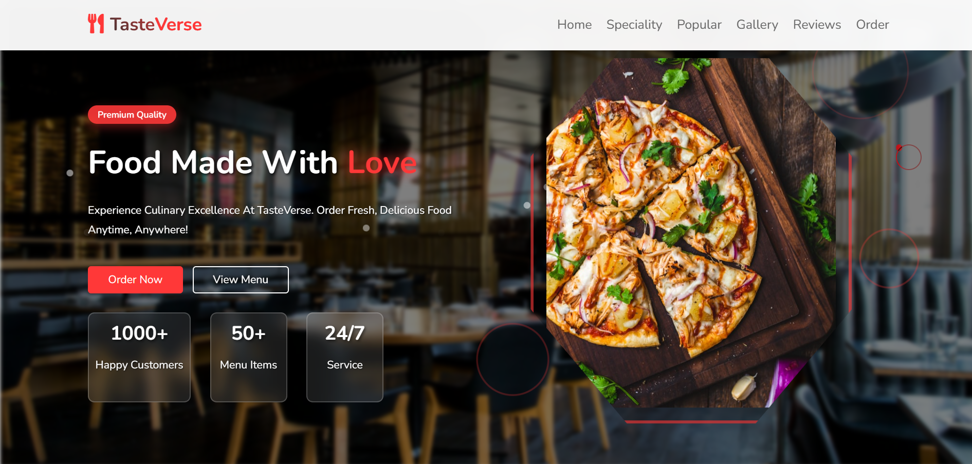 TasteVerse Screenshot